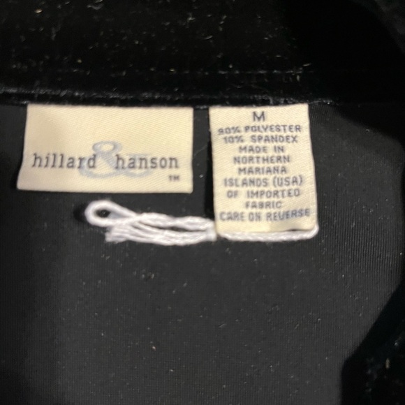 Chic Black Velvet button jacket with belt - Picture 11 of 16